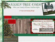 Tablet Screenshot of aissentreefarm.com